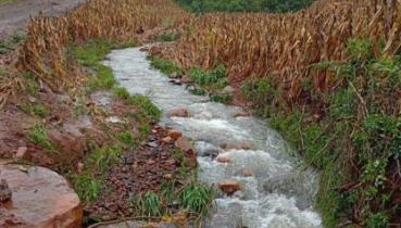 Chuvas torrenciais atingem Maximiliano de Almeida