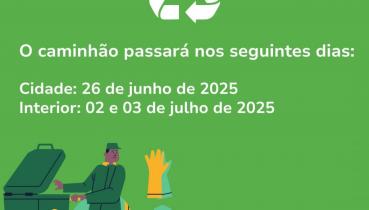 Coleta de Lixo Eletrnico ser realizada em Maximiliano de Almeida